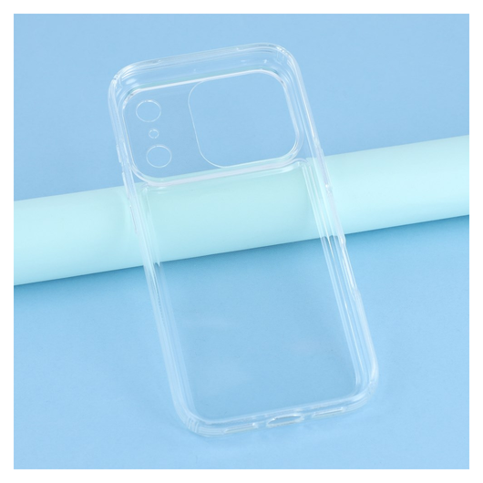 Apple iPhone 17 Pro Max Hoesje Dun TPU Back Cover Transparant afbeelding 4