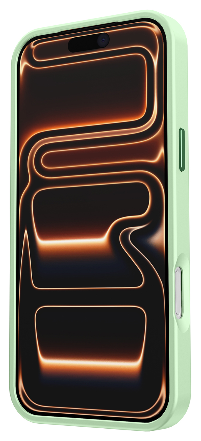 iPhone 17 Pro Max Hoesje met MagSafe Back Cover Matte Groen afbeelding 8