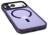 iPhone 17 Pro Max Hoesje met MagSafe Back Cover Matte Donker Paars afbeelding 6