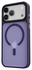 iPhone 17 Pro Max Hoesje met MagSafe Back Cover Matte Donker Paars afbeelding 9