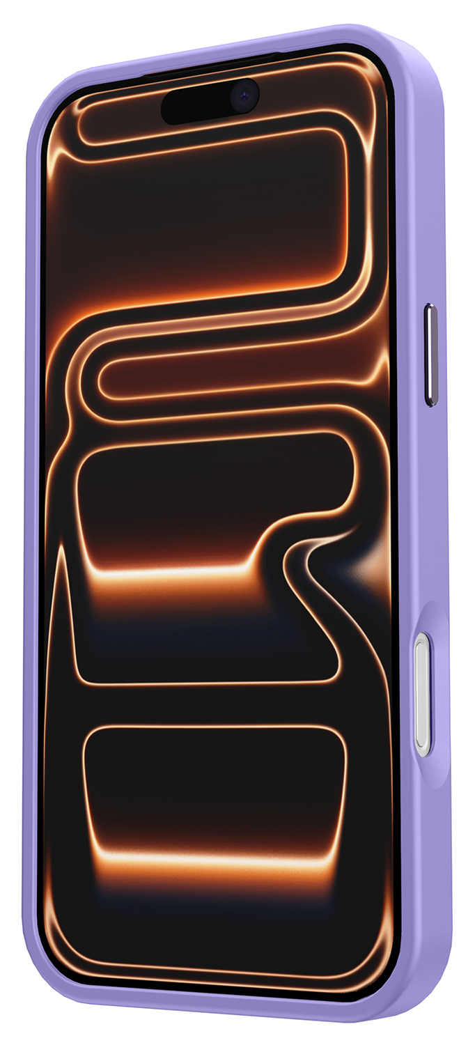 iPhone 17 Pro Max Hoesje met MagSafe Back Cover Matte Paars afbeelding 8