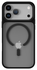 iPhone 17 Pro Max Hoesje met MagSafe Back Cover Matte Zwart afbeelding 4