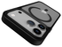 iPhone 17 Pro Max Hoesje met MagSafe Back Cover Matte Zwart afbeelding 5