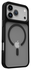 iPhone 17 Pro Max Hoesje met MagSafe Back Cover Matte Zwart afbeelding 7