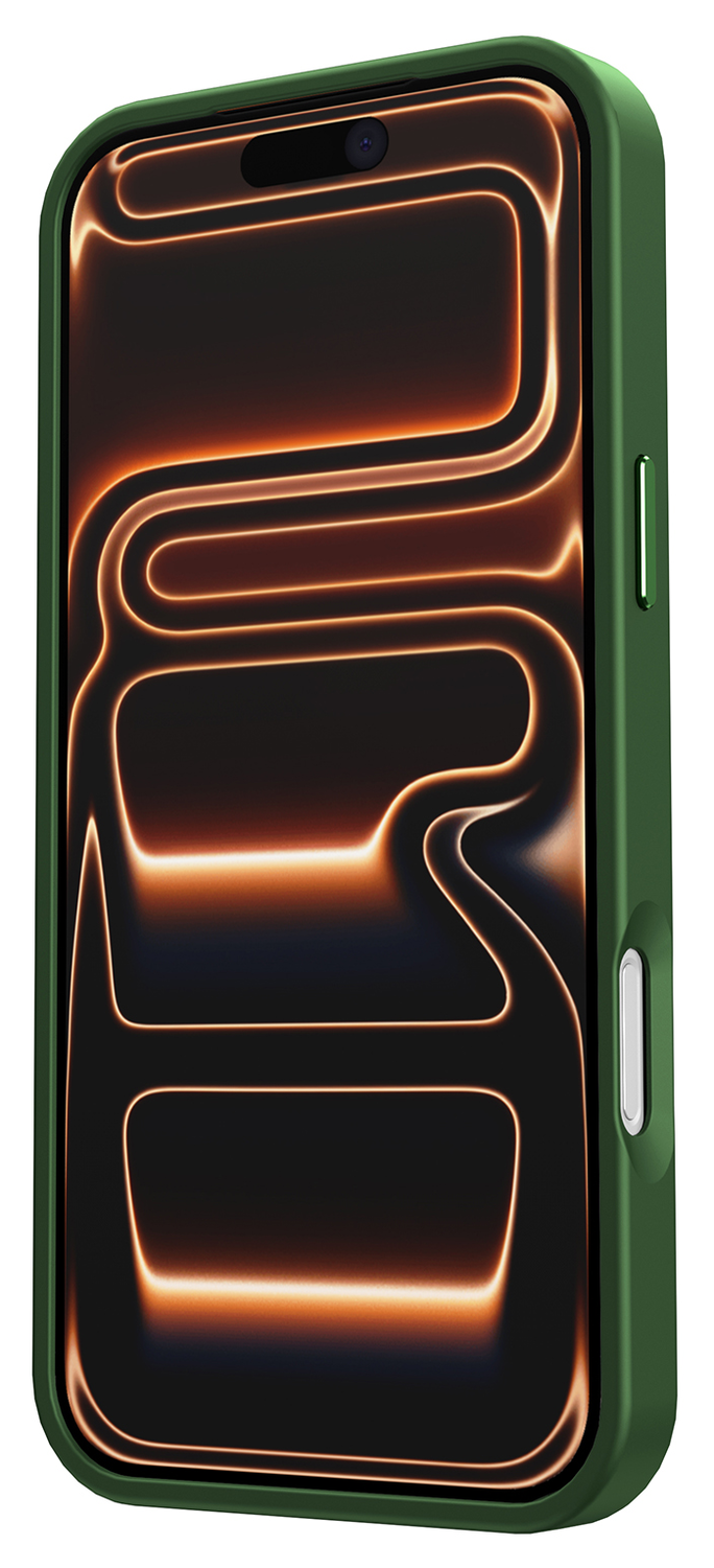 iPhone 17 Pro Max Hoesje met MagSafe Back Cover Matte Donker Groen afbeelding 8