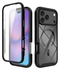 Apple iPhone 17 Pro Max Hoesje Full Protect 360° Cover met MagSafe Zwart afbeelding 1