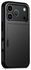 Apple iPhone 17 Pro Max Hoesje met Slider Kaarthouder Back Cover Zwart afbeelding 9