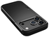 Apple iPhone 17 Pro Max Hoesje met Slider Kaarthouder Back Cover Zwart afbeelding 5