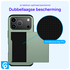 Apple iPhone 17 Pro Max Hoesje met Slider Kaarthouder Back Cover Groen afbeelding 7