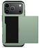 Apple iPhone 17 Pro Max Hoesje met Slider Kaarthouder Back Cover Groen afbeelding 2