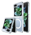 Samsung Galaxy Z Flip 7 Hoesje MagSafe Dun TPU Back Cover Transparant afbeelding 1
