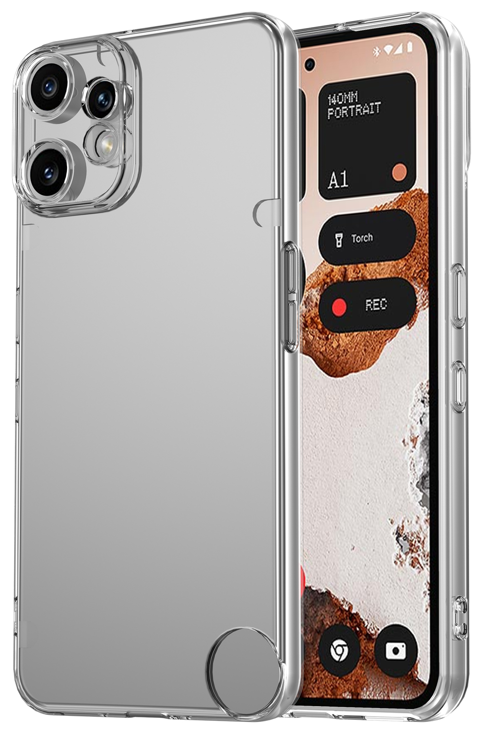 Nothing CMF Phone 2 Pro Hoesje Dun TPU Back Cover Transparant afbeelding 1