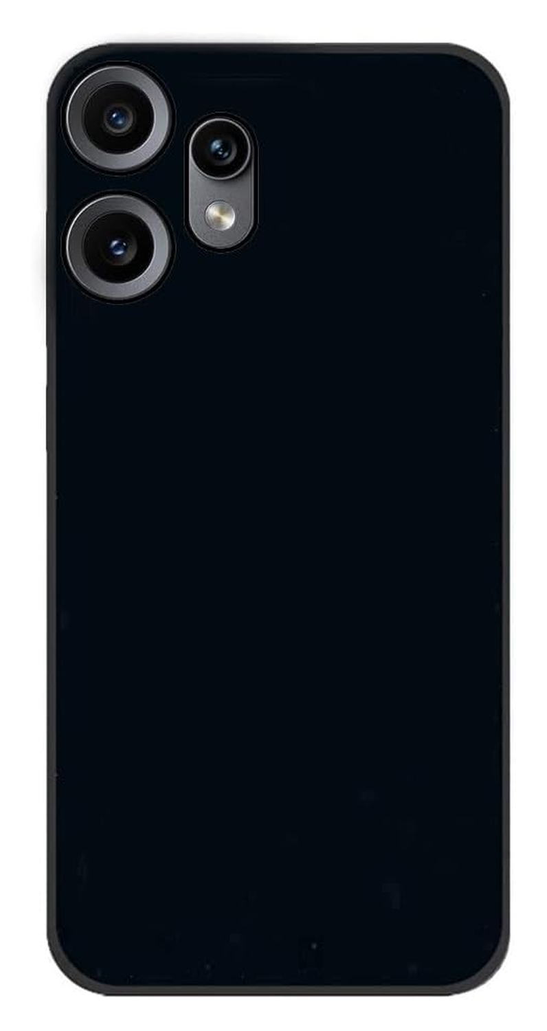 Nothing CMF Phone 2 Pro Hoesje Dun TPU Back Cover Matte Zwart afbeelding 1