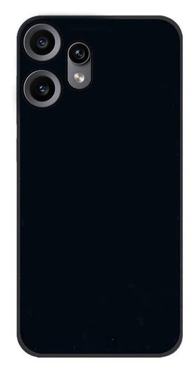 Nothing CMF Phone 2 Pro Hoesje Dun TPU Back Cover Matte Zwart afbeelding 1