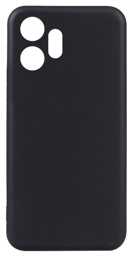 Nothing CMF Phone 2 Pro Hoesje Dun TPU Back Cover Matte Zwart afbeelding 2