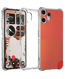 Nothing CMF Phone 2 Pro Hoesje Schokbestendig en Dun TPU Back Cover Transparant afbeelding