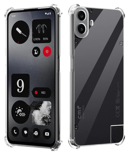 Nothing CMF Phone 2 Pro Hoesje Schokbestendig en Dun TPU Back Cover Transparant afbeelding 5