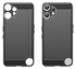 Nothing CMF Phone 2 Pro Hoesje Geborsteld TPU Flexibele Back Cover Zwart afbeelding 2