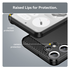 Nothing CMF Phone 2 Pro Hoesje Geborsteld TPU Flexibele Back Cover Zwart afbeelding 6