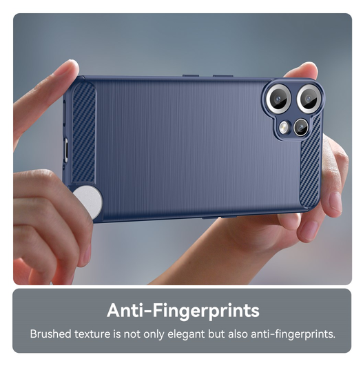 Nothing CMF Phone 2 Pro Hoesje Geborsteld TPU Flexibele Back Cover Blauw afbeelding 6