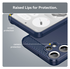 Nothing CMF Phone 2 Pro Hoesje Geborsteld TPU Flexibele Back Cover Blauw afbeelding 7