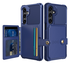 Samsung Galaxy A26 Hoesje 3-in-1 Pasjes Portemonnee Back Cover Blauw
