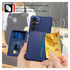 Samsung Galaxy A26 Hoesje 3-in-1 Pasjes Portemonnee Back Cover Blauw afbeelding 4