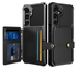 Samsung Galaxy A26 Hoesje 3-in-1 Pasjes Portemonnee Back Cover Zwart