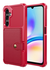 Samsung Galaxy A26 Hoesje 3-in-1 Pasjes Portemonnee Back Cover Rood afbeelding 2