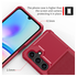 Samsung Galaxy A26 Hoesje 3-in-1 Pasjes Portemonnee Back Cover Rood afbeelding 6