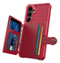 Samsung Galaxy A26 Hoesje 3-in-1 Pasjes Portemonnee Back Cover Rood afbeelding 7