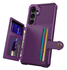 Samsung Galaxy A26 Hoesje 3-in-1 Pasjes Portemonnee Back Cover Paars afbeelding 7
