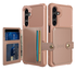 Samsung Galaxy A26 Hoesje 3-in-1 Pasjes Portemonnee Back Cover Roze