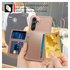 Samsung Galaxy A26 Hoesje 3-in-1 Pasjes Portemonnee Back Cover Roze afbeelding 4