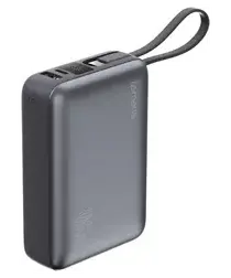 4smarts Enterprise Compact 20.000mAh Powerbank 45W Ingebouwde USB-C Kabel afbeelding