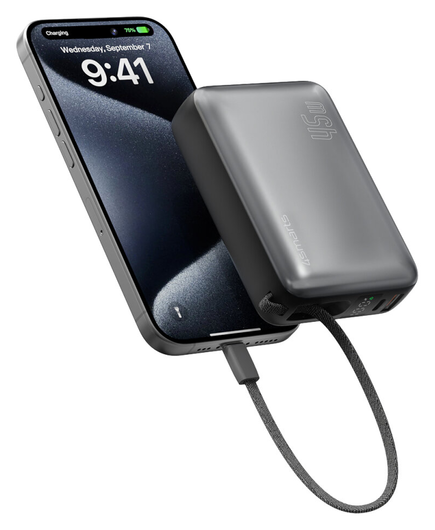 4smarts Enterprise Compact 20.000mAh Powerbank 45W Ingebouwde USB-C Kabel afbeelding 7