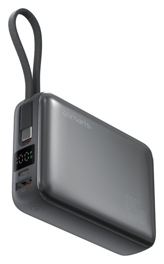 4smarts Enterprise Compact 20.000mAh Powerbank 45W Ingebouwde USB-C Kabel afbeelding 8