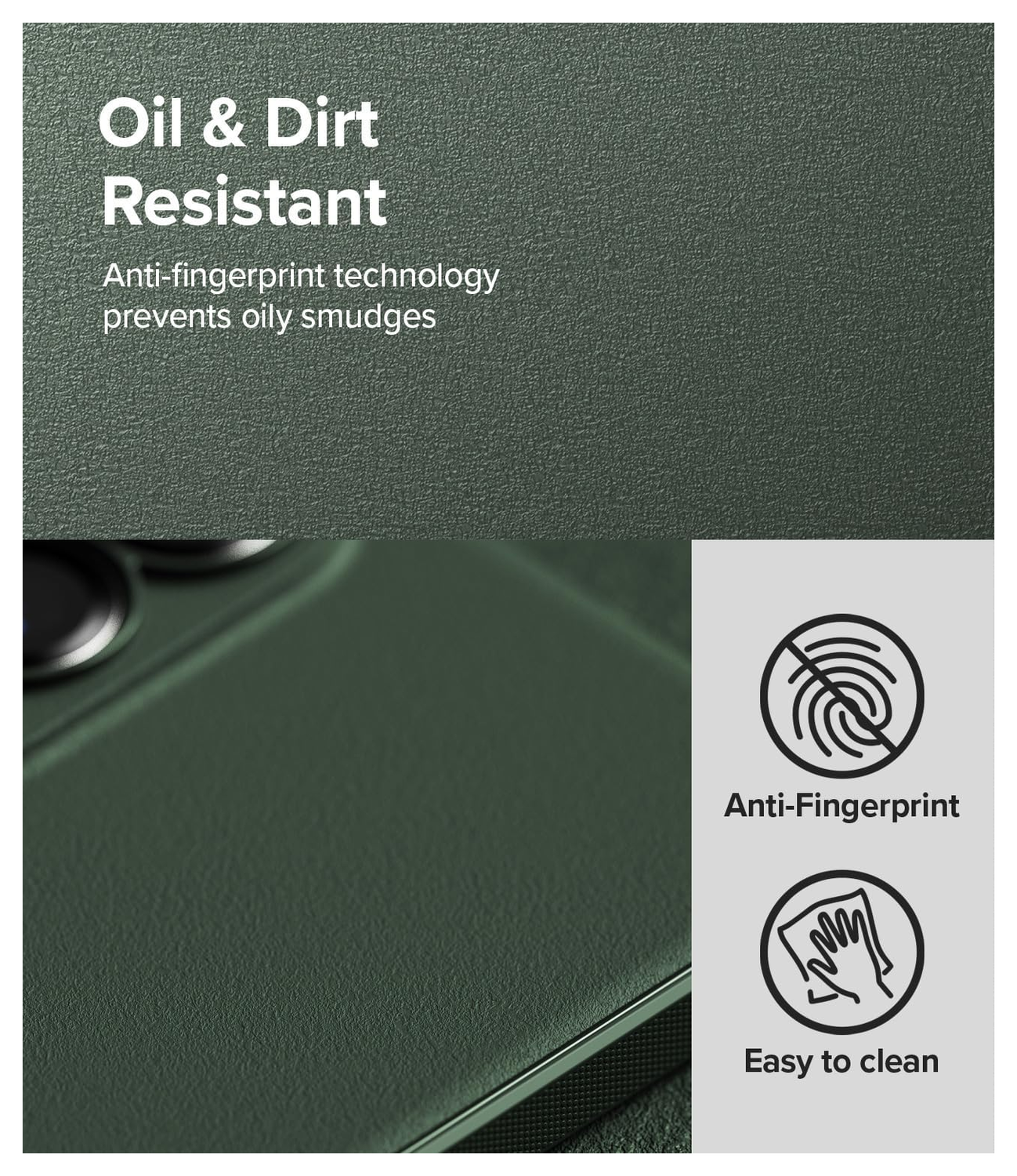 Ringke Onyx Samsung Galaxy S25 Edge Hoesje Flexibel TPU Back Cover Groen afbeelding 8