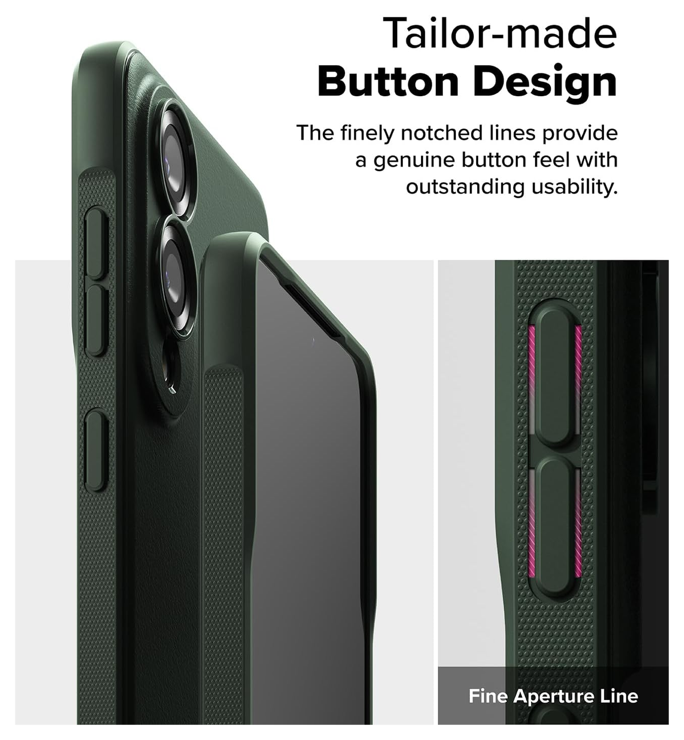 Ringke Onyx Samsung Galaxy S25 Edge Hoesje Flexibel TPU Back Cover Groen afbeelding 9