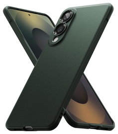 Ringke Onyx Samsung Galaxy S25 Edge Hoesje Flexibel TPU Back Cover Groen
