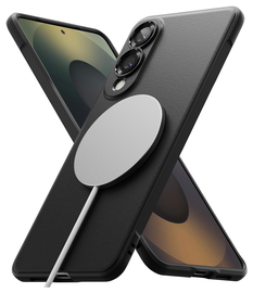 Ringke Onyx Magnetic Samsung Galaxy S25 Edge Hoesje MagSafe Zwart