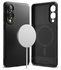 Ringke Onyx Magnetic Samsung Galaxy S25 Edge Hoesje MagSafe Zwart afbeelding 2