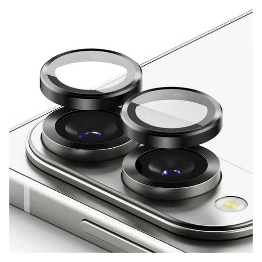 Ringke Frame Glass Samsung Galaxy S25 Edge Camera Protector Zwart afbeelding 2