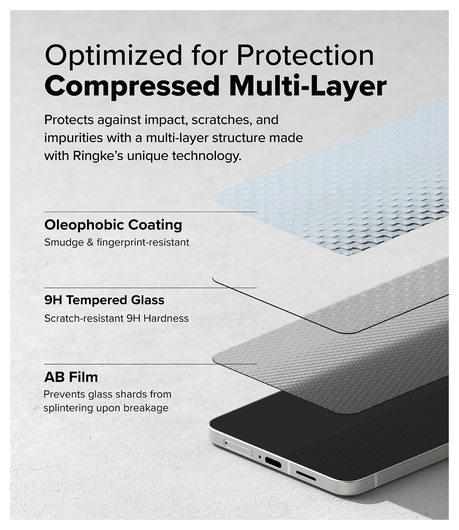 Ringke Easy Slide Samsung Galaxy S25 Edge Screen Protector met Jig 2-Pack afbeelding 6