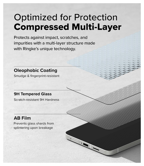 Ringke Easy Slide Samsung Galaxy S25 Edge Screen Protector met Jig 2-Pack afbeelding 7