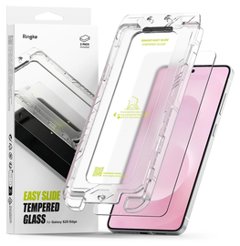 Ringke Easy Slide Samsung Galaxy S25 Edge Screen Protector met Jig 2-Pack