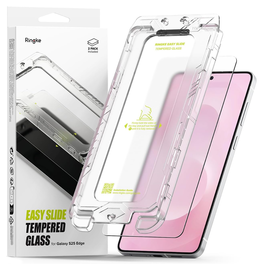 Ringke Easy Slide Samsung Galaxy S25 Edge Screen Protector met Jig 2-Pack