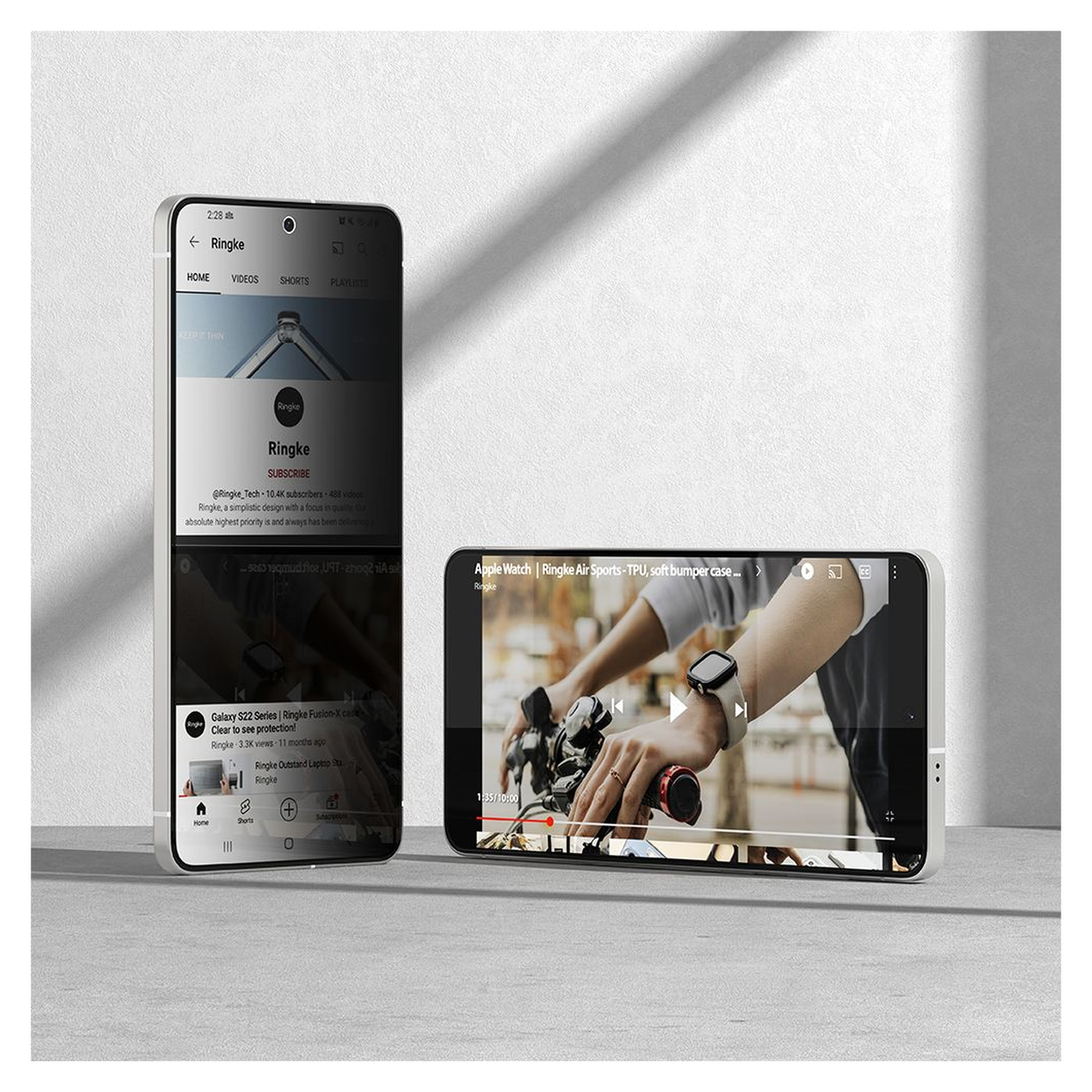 Ringke Easy Slide Privacy Samsung Galaxy S25 Edge Screen Protector Jig 2-Pack afbeelding 3