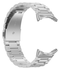 Google Pixel Watch 3 45MM Bandje - Roestvrij Staal - met Schakels - Zilver afbeelding 5