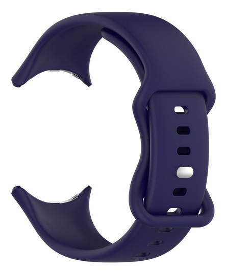 Google Pixel Watch 3 45MM Bandje - Siliconen met Gespsluiting - Blauw afbeelding 2